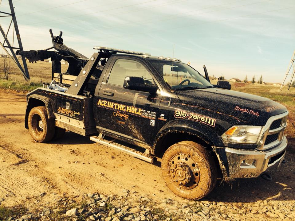 Rocklin Ace Towing is ready to get dirty if you are stuck. We have the equipment, and we have the drivers to get you out of a muddy, sticky spot. We have the trucks ready to winch you out, so you can get back to having fun.