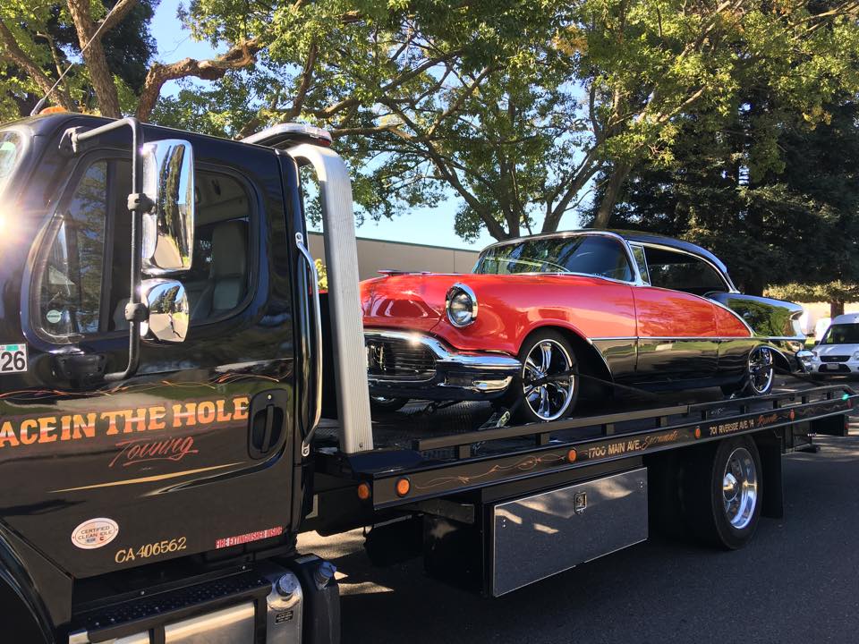 At Rocklin Ace Towing, we get the opportunity to show our towing chops when we get called to transport truly awesome restored vehicles like this one. It is with great pride that we help longtime customers move cars and trucks that they have poured thousands of hours into, to get them looking and running just right. If you have a special vehicle that needs to be transported, and you want to hire the very best tow truck company to move it, call Rocklin Ace Towing.